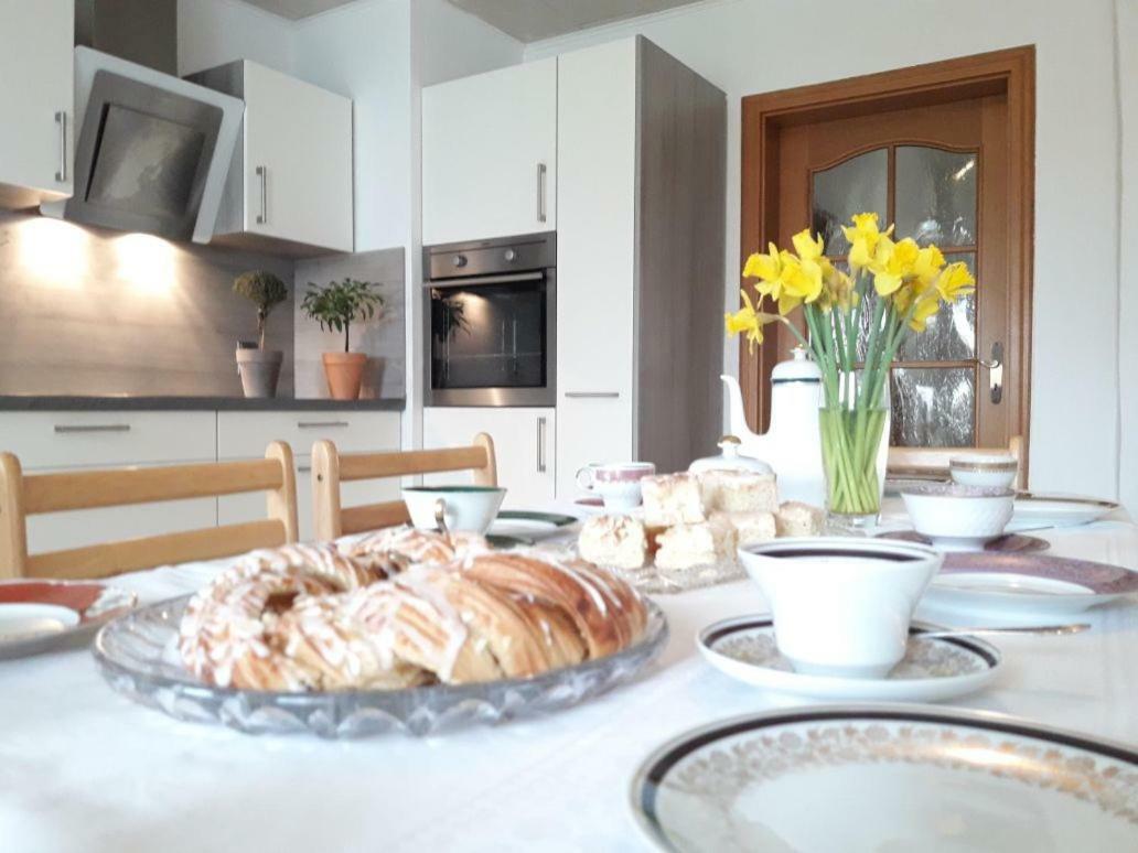Ferienwohnung Familienhof Müritz Klein Plasten Exterior foto